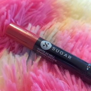 Sugar Cosmetics matte as hell lipstick crayon